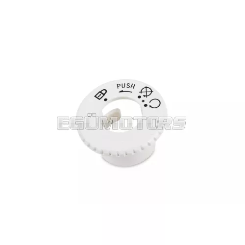 STR8 gyújtáskapcsoló kupak fehér, Yamaha BW's 2004-ig / Slider / Spy
