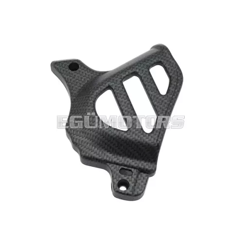 STR8 első fogaskerék fedél / láncvédő karbon, Minarelli AM6