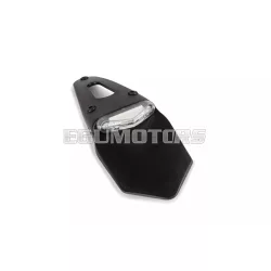   STR8 ENDURO rendszámtartó, átlátszó LED hátsó lámpával