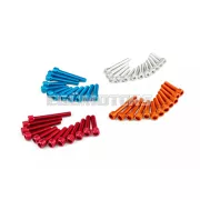 STR8 variátorfedél díszcsavar króm, Minarelli - 12 darab