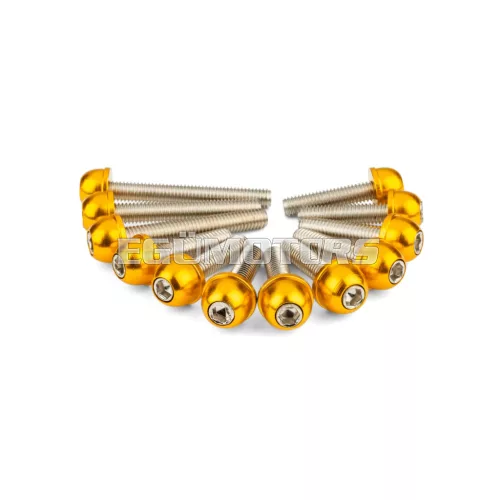 STR8 CVT fedél csavarok arany, Minarelli