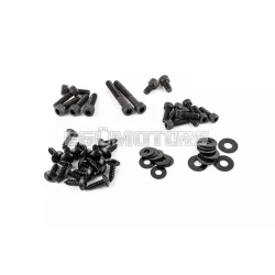   STR8 idomcsavar acél, fekete, Yamaha BW's Bump / Spy (2004-ig)