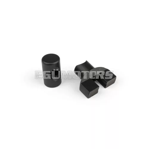 STR8 fékbowden-állító M6 alumínium, fekete