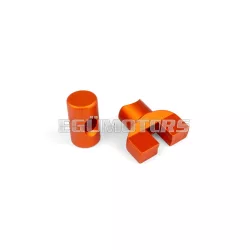 STR8 fékbowden-állító M6 alumínium, narancssárga