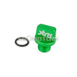 STR8 olajbetöltő sapka New Style, alu, zöld, Minarelli