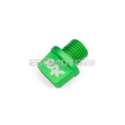 STR8 olajbetöltő sapka New Style, alu, zöld, Minarelli