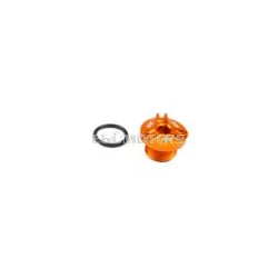 Oil Filler Cap Str8 AM6 Orange