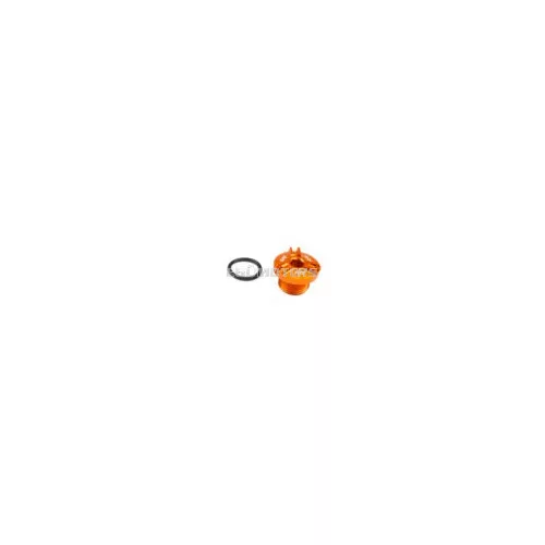 Oil Filler Cap Str8 AM6 Orange