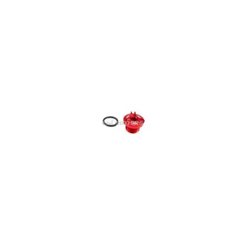 Oil Filler Cap Str8 AM6 red