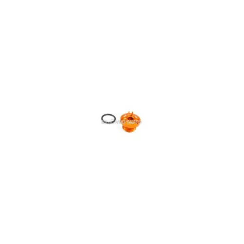 Oil Filler Cap Str8 Derbi Orange