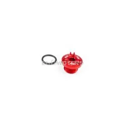 Oil Filler Cap Str8 Derbi red