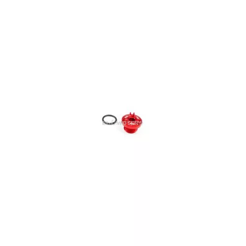 Oil Filler Cap Str8 Derbi red