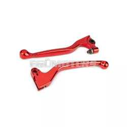   STR8 AJP fékkar készlet piros, Derbi Senda / Gilera RCR / SMT