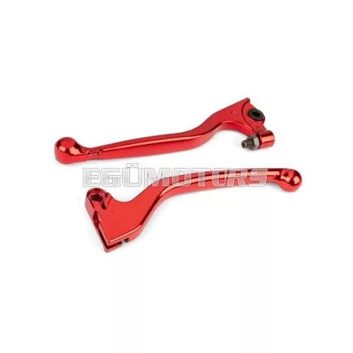 STR8 AJP fékkar készlet piros, Derbi Senda / Gilera RCR / SMT