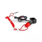 STR8 Racing vészleállító kapcsoló, piros, kormányra rögzíthető