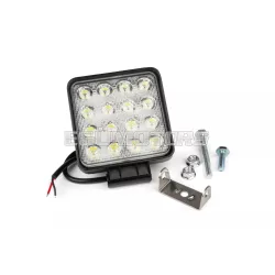 STR8 extra fényszóró négyzet, 16 LED