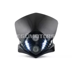 STR8 fényszóró LED Enduro Duke II, fekete