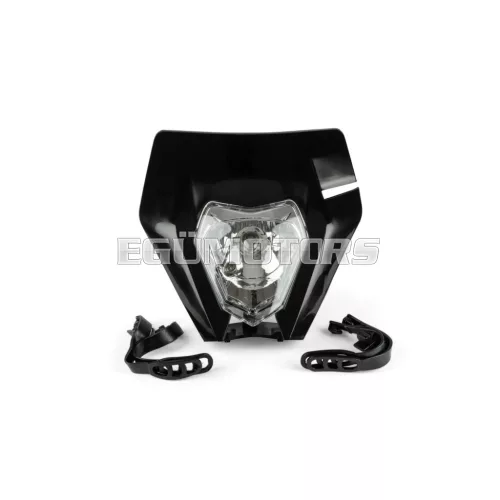 STR8 fényszóró KTM EXC, fekete