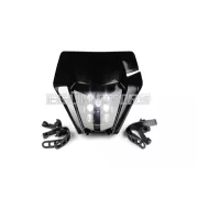 STR8 LED fényszóró KTM EXC, fekete / sötétített lencse