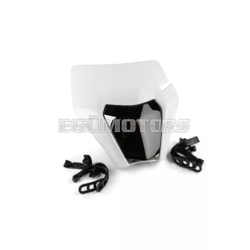 STR8 LED fényszóró KTM EXC, fehér / sötétített lencse