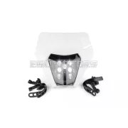 STR8 LED fényszóró KTM EXC, fehér / sötétített lencse