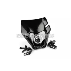 STR8 Angel Eye fényszóró RGB gyűrűvel, KTM EXC, fekete