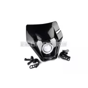 STR8 Angel Eye fényszóró RGB gyűrűvel, KTM EXC, fekete