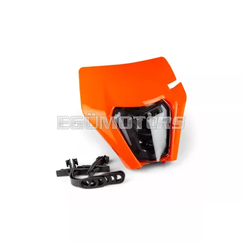 STR8 LED fényszóró KTM EXC V2, narancssárga, LED csíkkal