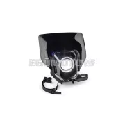 STR8 LED fényszóró burkolat Husqvarna, fekete