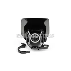   STR8 LED fényszóró burkolat RGB gyűrűvel Husqvarna, fekete