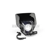 STR8 LED fényszóró burkolat RGB gyűrűvel Husqvarna, fekete