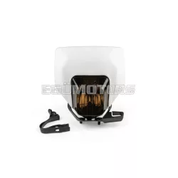 STR8 fényszóró burkolat sötétített, Husqvarna, fehér