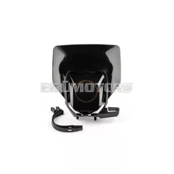   STR8 LED fényszóró burkolat sötétített, Husqvarna, fekete