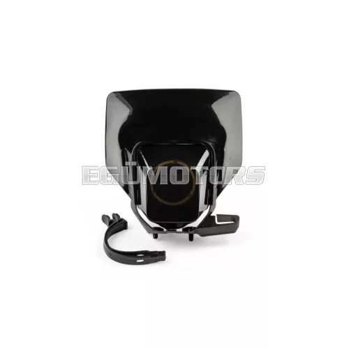 STR8 LED fényszóró burkolat sötétített, Husqvarna, fekete