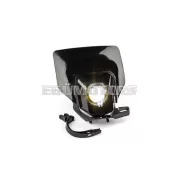 STR8 LED fényszóró burkolat sötétített, Husqvarna, fekete