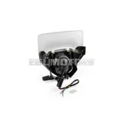 STR8 LED fényszóró burkolat sötétített, Husqvarna, fehér