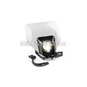 STR8 LED fényszóró burkolat sötétített, Husqvarna, fehér