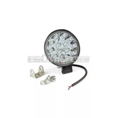 STR8 LED Extra fényszóró kerek, d.84mm, fekete