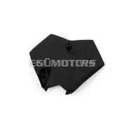 STR8 első rendszámtábla tartó lámpával KTM, fekete