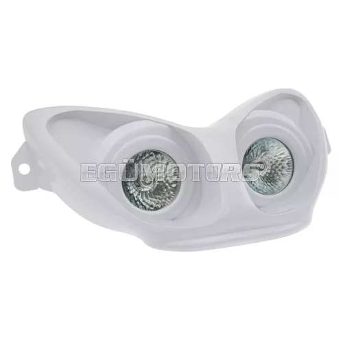 STR8 kettős fényszóró fehér, Yamaha Aerox