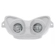 STR8 kettős fényszóró fehér, Yamaha Aerox