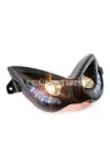 Twin Headlight EVO 2 w/ blue LEDs Yamaha Aerox black