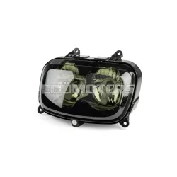 STR8 Line fényszóró fekete, Yamaha BWs 2004-től