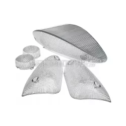   STR8 index / hátsó lámpa búra készlet fehér, Yamaha Aerox 1999-től