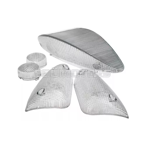 STR8 index / hátsó lámpa búra készlet fehér, Yamaha Aerox 1999-től