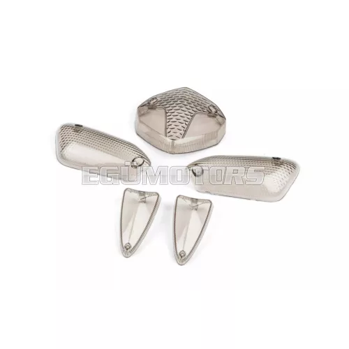 STR8 index és hátsó lámpa búrá készlet füstszínű, Yamaha Aerox 2013-tól