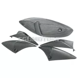   STR8 index / hátsó lámpa búra készlet karbon, Peugeot Speedfight 2