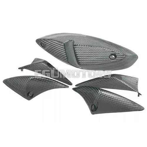 STR8 index / hátsó lámpa búra készlet karbon, Peugeot Speedfight 2