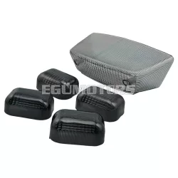   STR8 index / hátsó lámpa búra készlet fekete, Yamaha Slider 2004-től