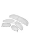 Indicator / Taillight Lens Set white Piaggio Typhoon / NRG